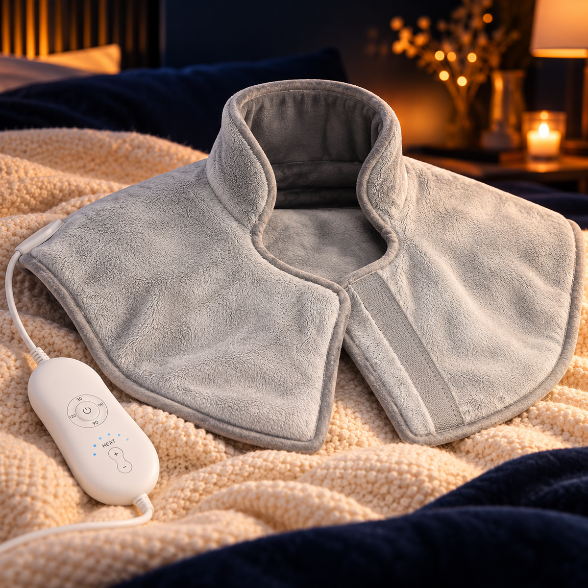 Emberly Warm Neck heating wrap for neck and shoulders